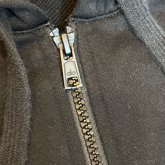 Alo Yoga Everyday Full Zip Fleece Hoodie - Picture 11 of 16